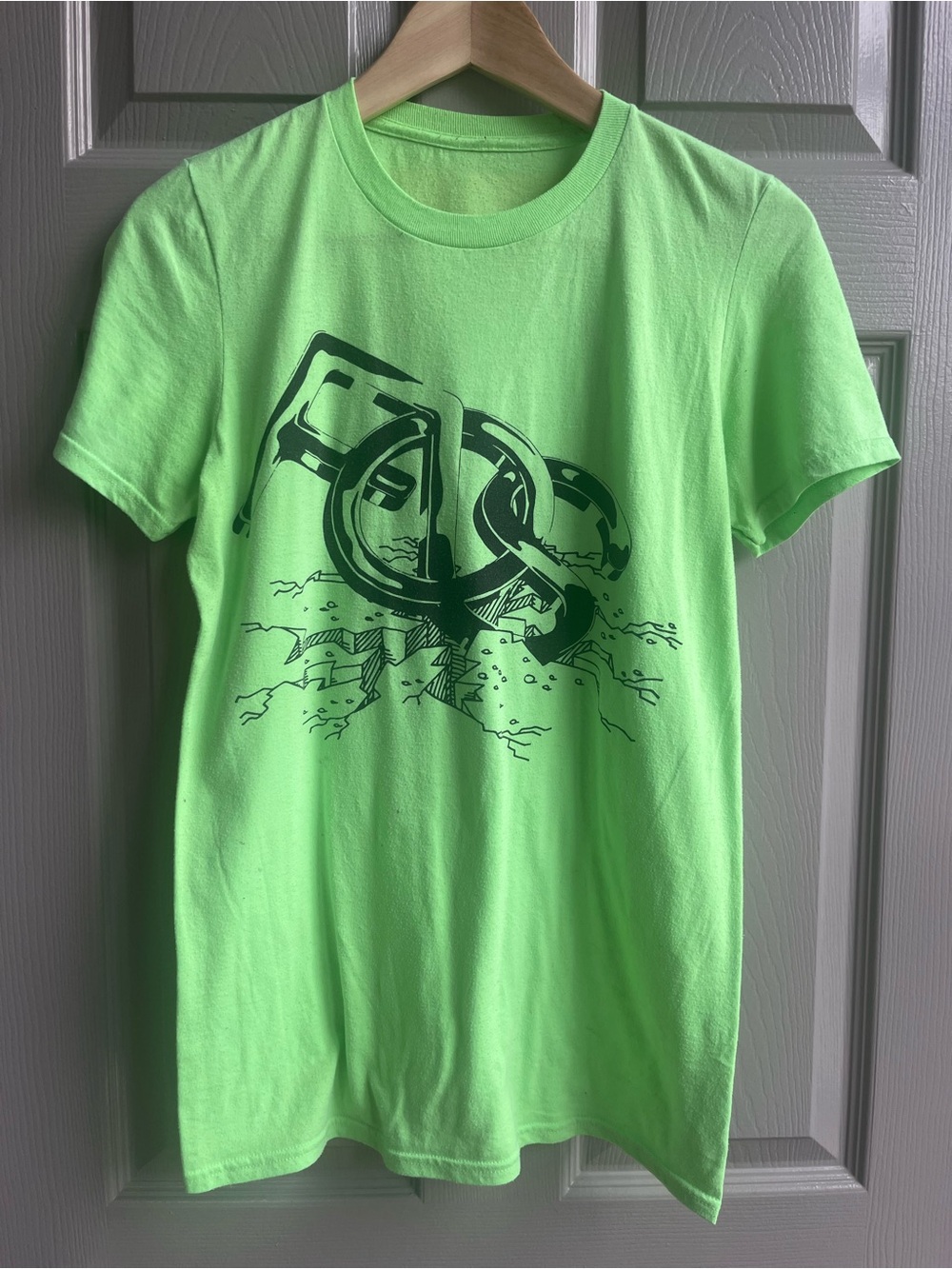 Virgil Abloh x MCA Chicago "Figures of Speech" FOS Tee Green - Small